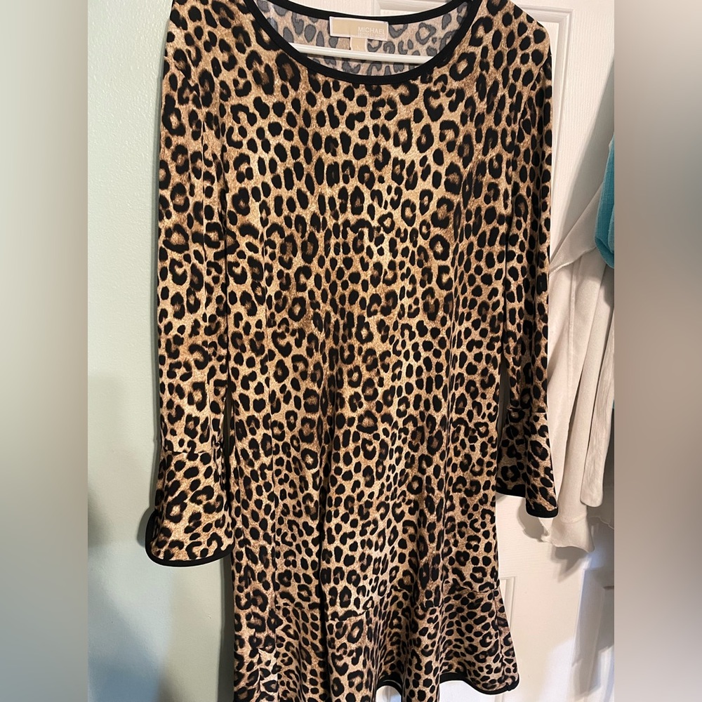 Leopard Michael kors dress. Large